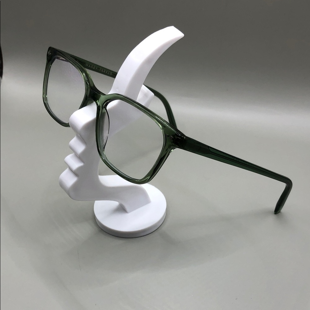 Warby Parker Glasses FRAME Weathers M 712 Rosemary Crystal Square 52 16 145
